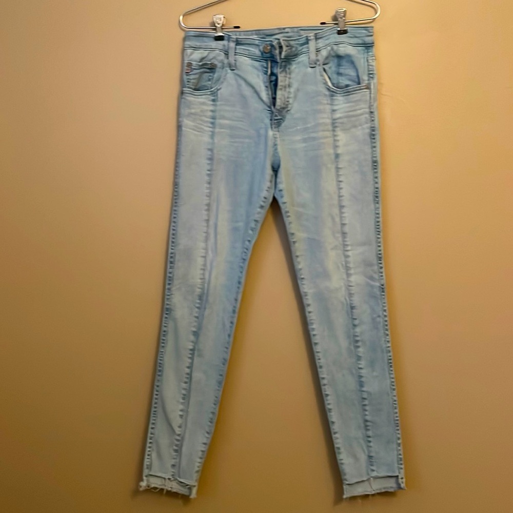 AG-ED Denim Jeans: The Farrah Skinny Ankle, High-Rise